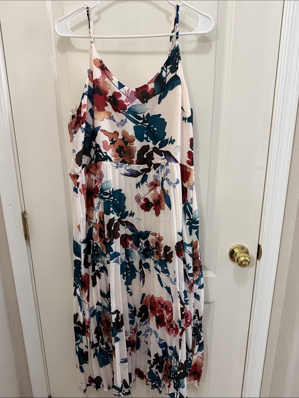 Women’s A New Day 2x Floral Pleated Midi Dress #Cottagecore #fairycore